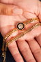 Heliophilia Silver Pulsera de Metal Dorada CSET9934